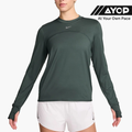 Nike DF Swift UV Crew Neck Women's Running Top - Vintage Green