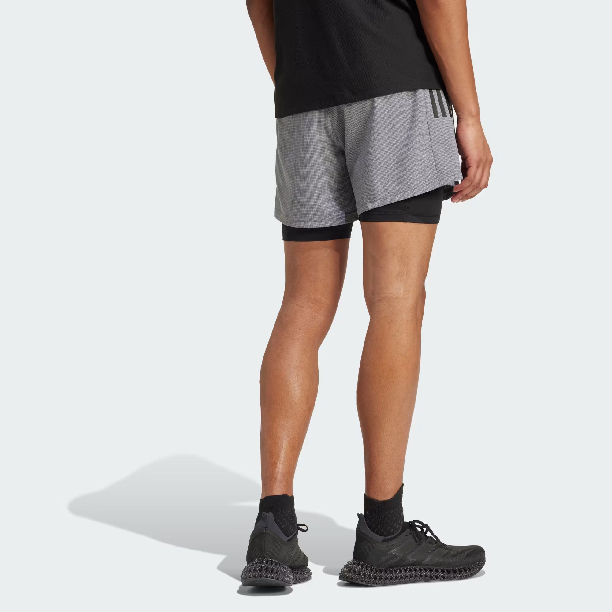 Adidas OTW Climacool 2-in-1 5 Inch Men's Shorts - Grey Six