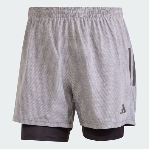 Adidas OTW Climacool 2-in-1 5 Inch Men's Shorts - Grey Six