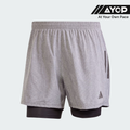 Adidas OTW Climacool 2-in-1 5 Inch Men's Shorts - Grey Six