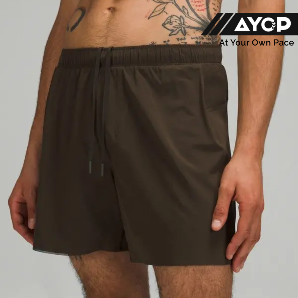 Lululemon Surge Lined Men's Short 6 Inch - Dark Olive