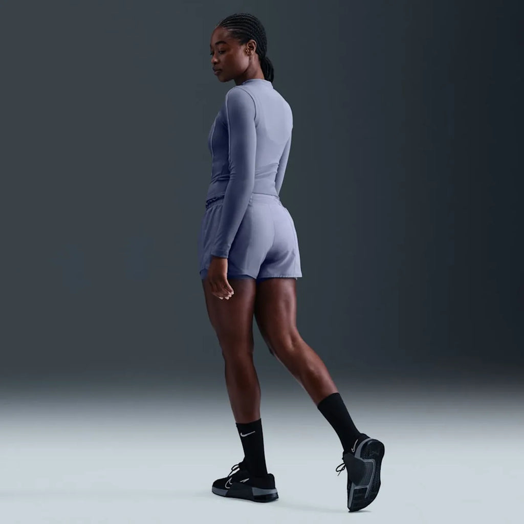 Nike Dri-FIT Swift Mid Rise 3 Inch 2-in-1 Women's Running Short - World Indigo