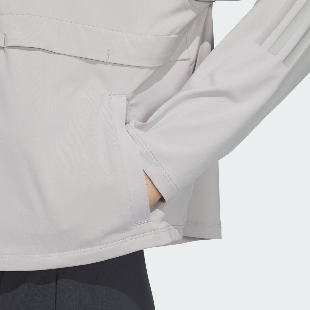 Adidas Sun Protection Sports Casual Loose Women's Jackets - Greytwo