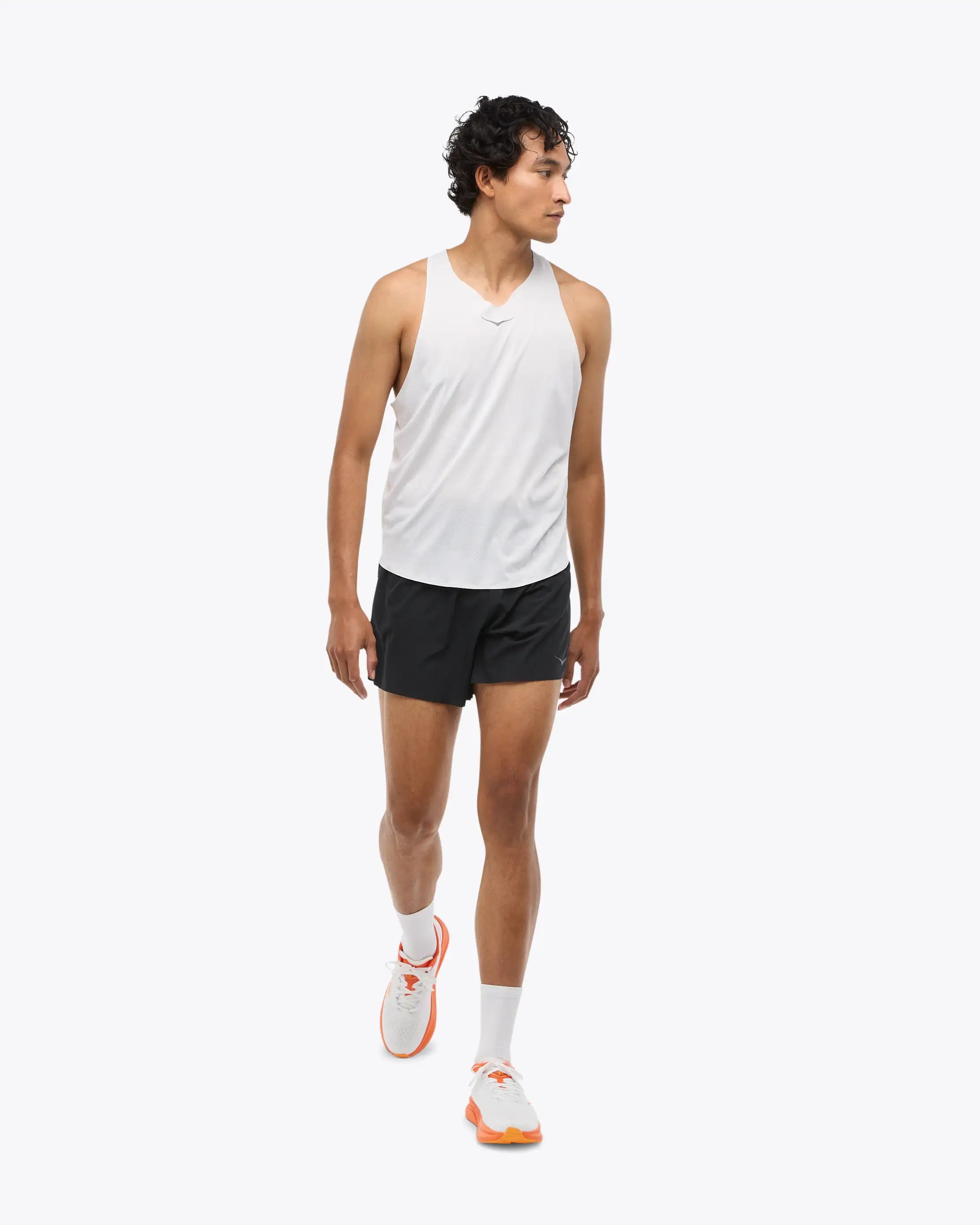 Hoka Race Day Men's Singlet - White