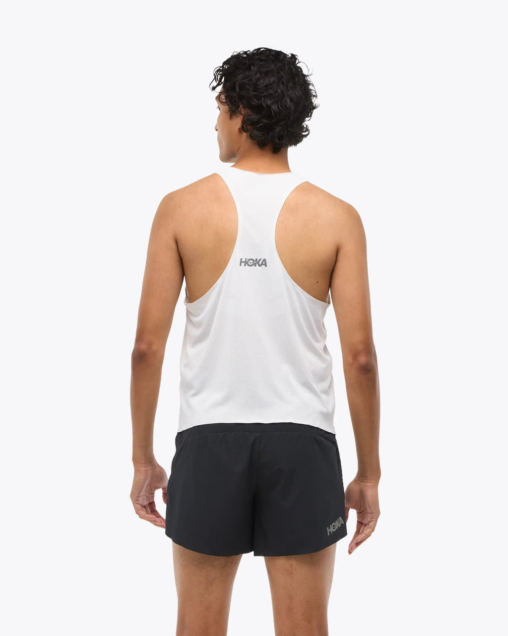 Hoka Race Day Men's Singlet - White
