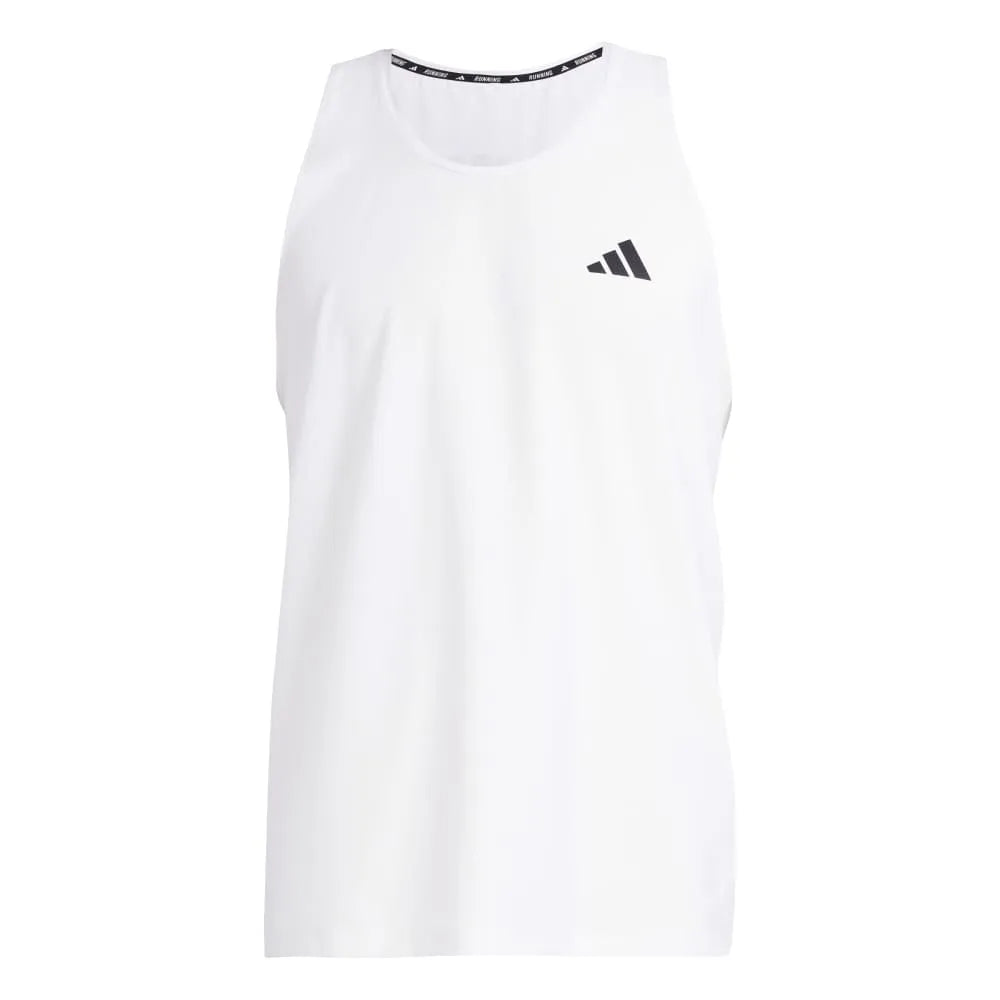 Adidas Own The run Men's Running Tank Top - White