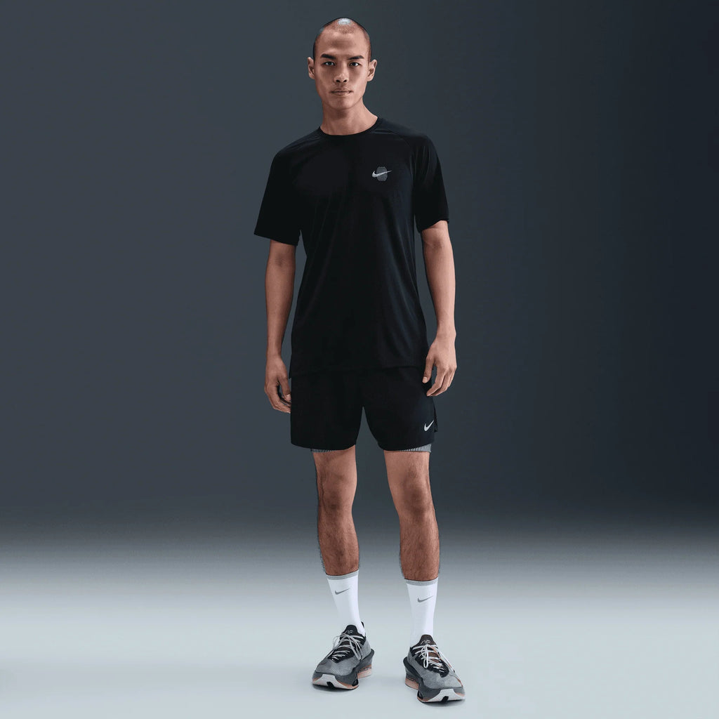 Nike Dri-FIT Stride ADV Short Sleeve Men's Running Top - Black