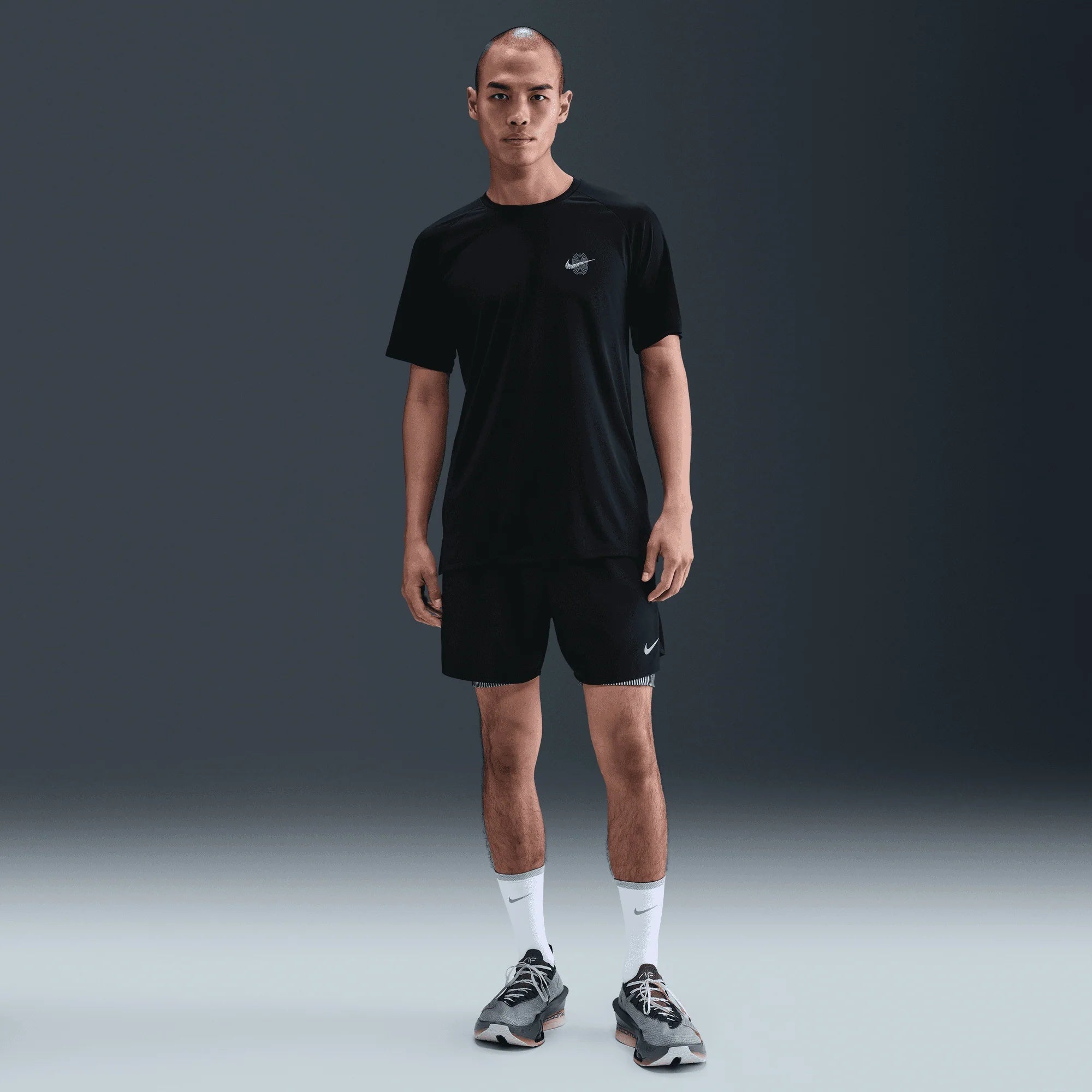 Nike Dri-FIT Stride ADV Short Sleeve Men's Running Top - Black