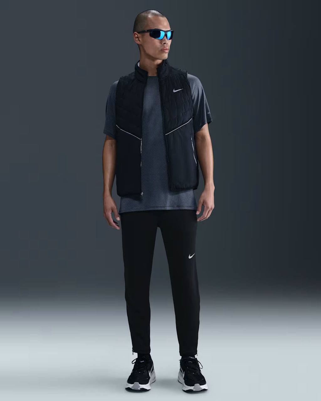 Nike Dri-FIT Stride Knit Men's Running Pants - Black