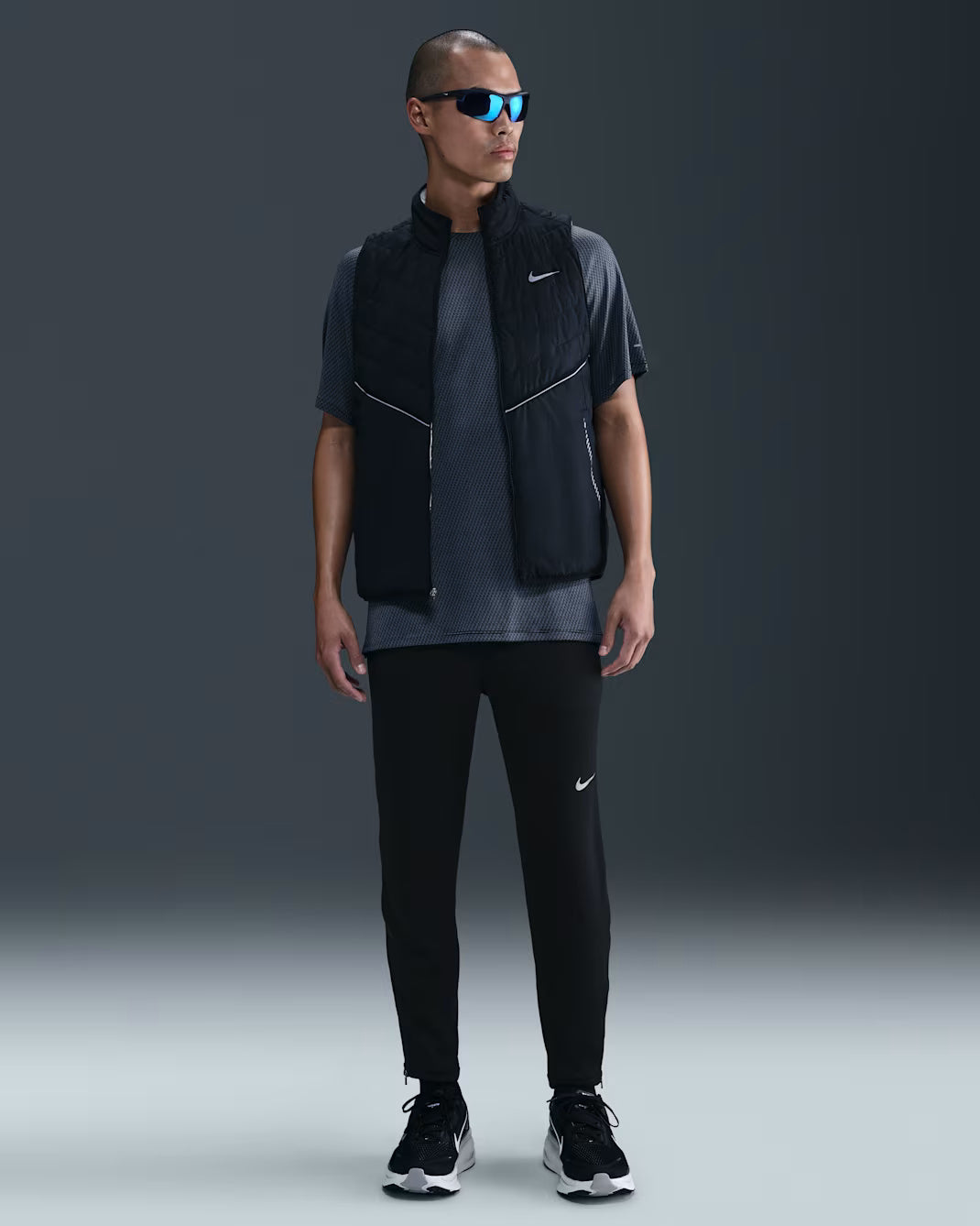Nike Dri-FIT Stride Knit Men's Running Pants - Black