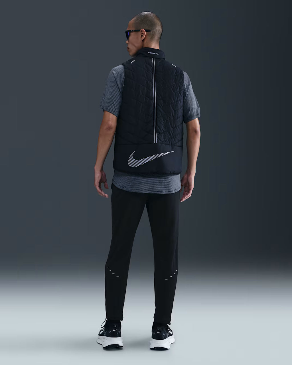 Nike Dri-FIT Stride Knit Men's Running Pants - Black