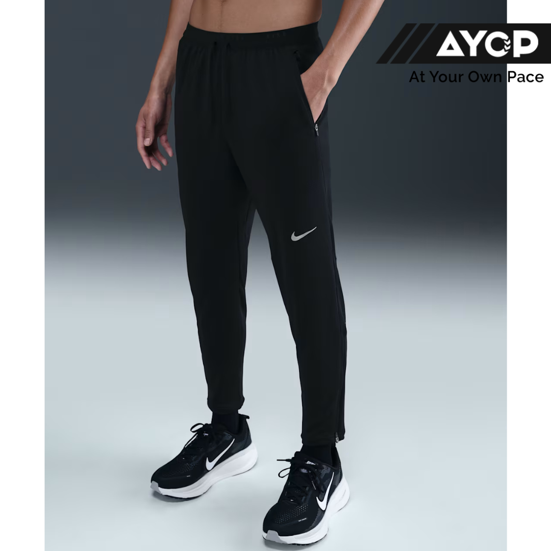 Nike Dri-FIT Stride Knit Men's Running Pants - Black