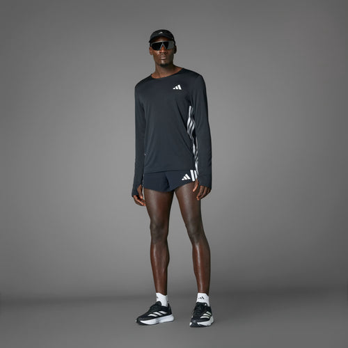 Adidas Adizero Running Long Sleeve Men's Running Top - Black