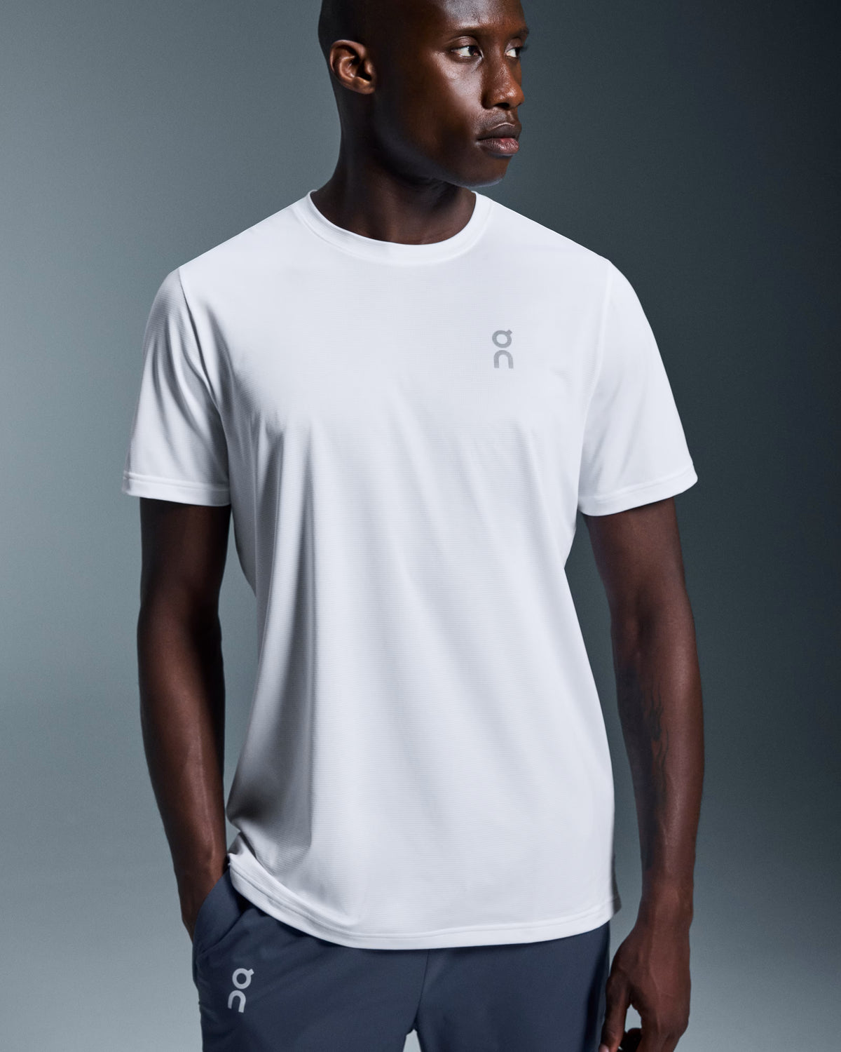 ON Running Core-T Men's Running Top Short Sleeve - White
