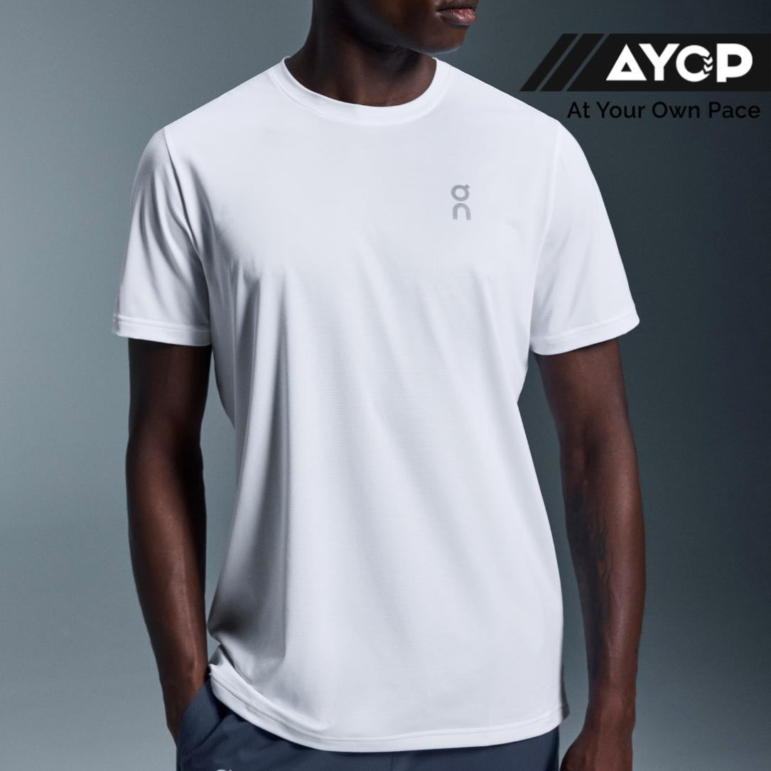 ON Running Core-T Men's Running Top Short Sleeve - White