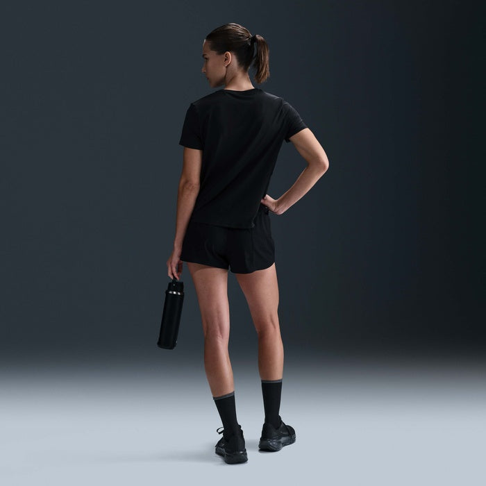 Nike Dri-FIT One Swoosh Short Sleeve Women's Running Top - Black