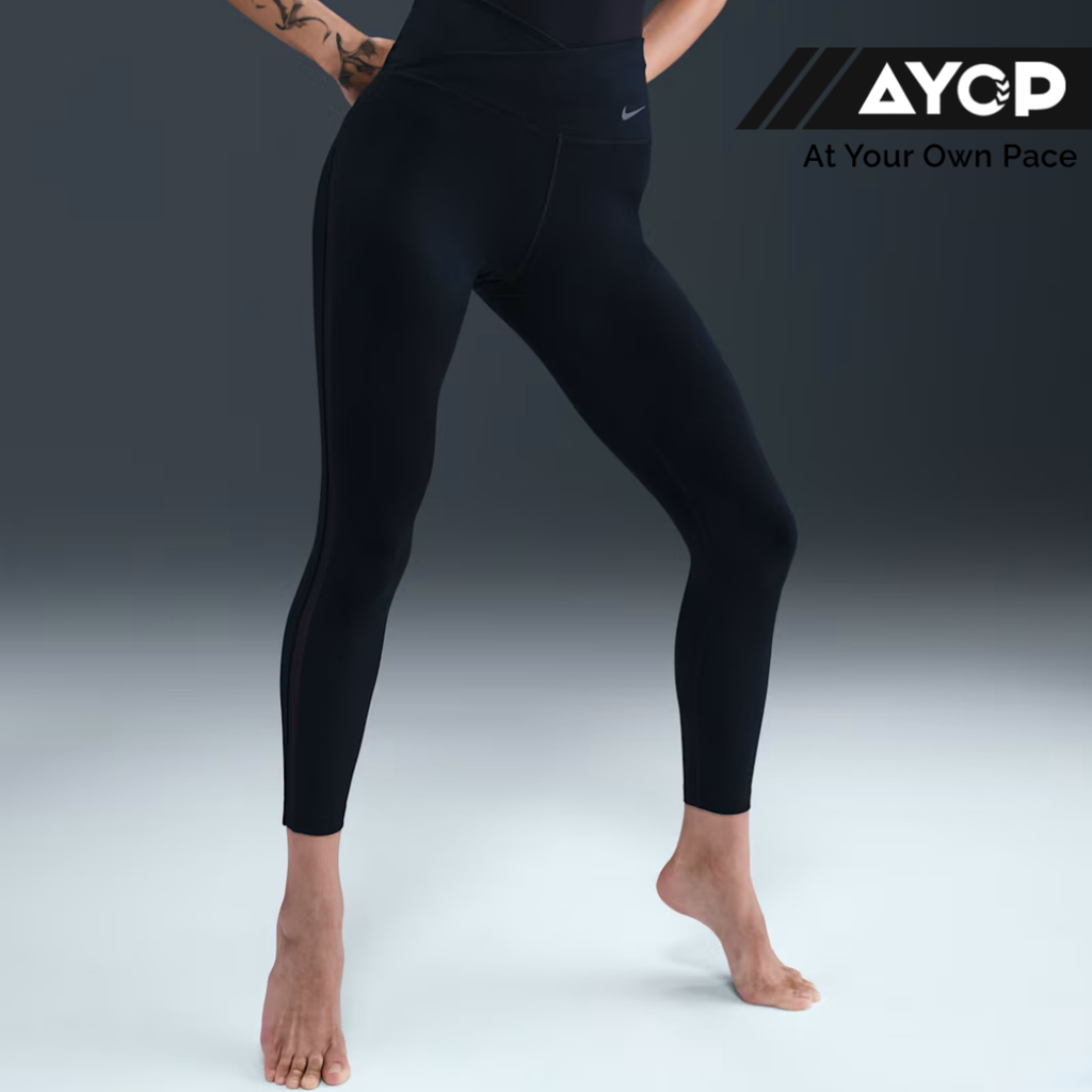 Nike One High-Waisted 7/8 Women's Running Leggings - Black