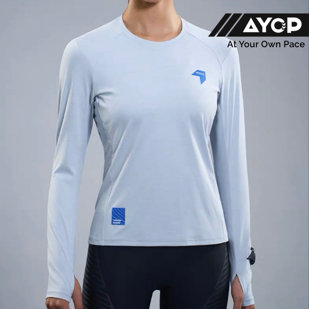 Nedao SweatFlow Lengan Panjang Lari Wanita