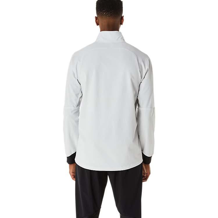 Asics Track Elite Men's Running Jacket - Galacia Grey