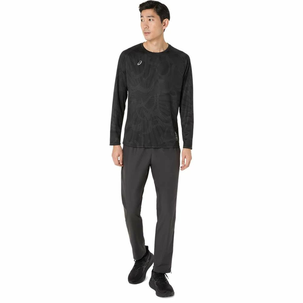 Asics DRY Graphic Long Sleeve Men's Training T-Shirt - Black
