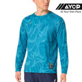 Asics DRY Graphic Long Sleeve Men's Training T-Shirt - Winter Sea