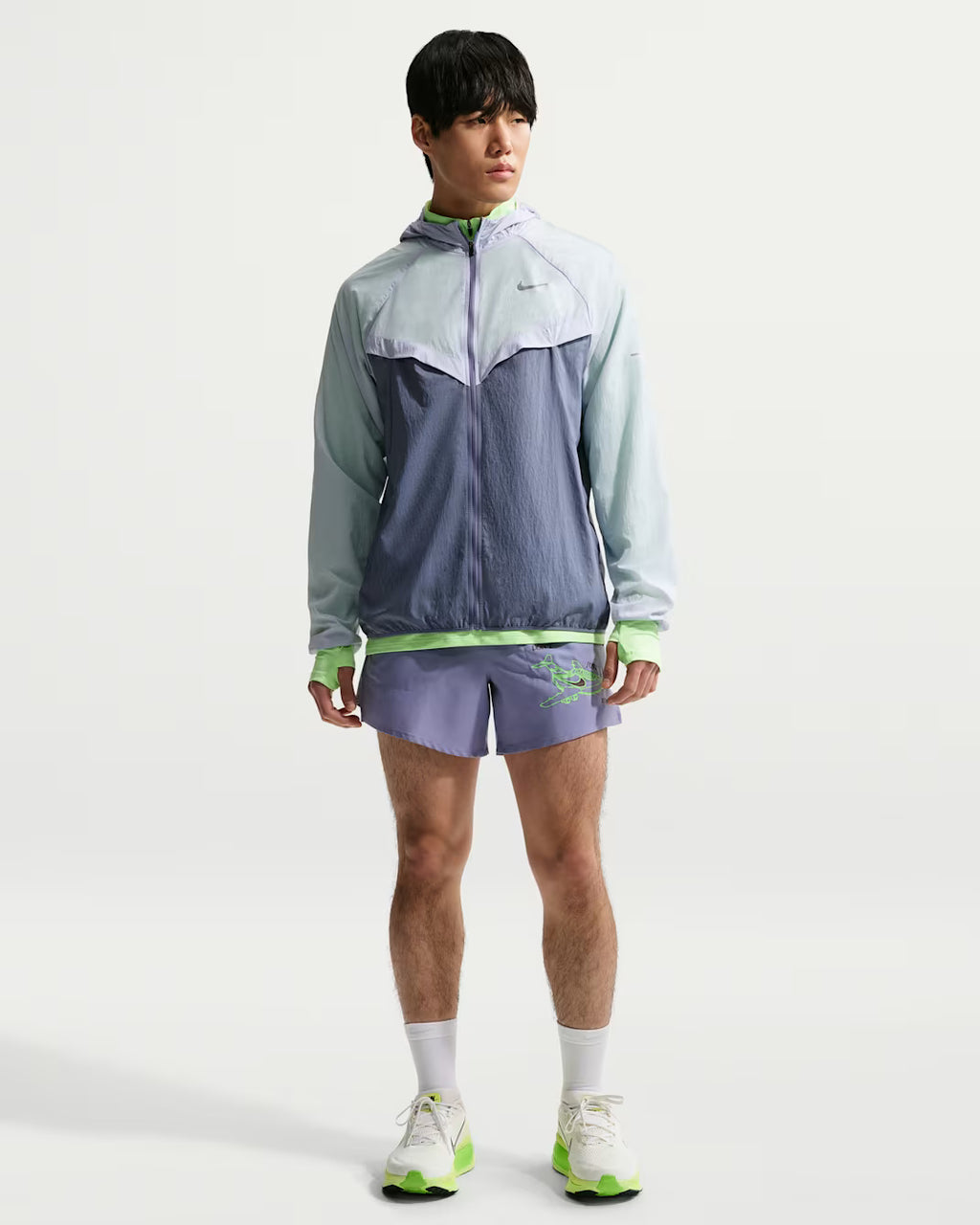 Nike Dri-FIT Stride "Fly Nike" 5Inch Brieflined Men's Running Short - Iron Purple