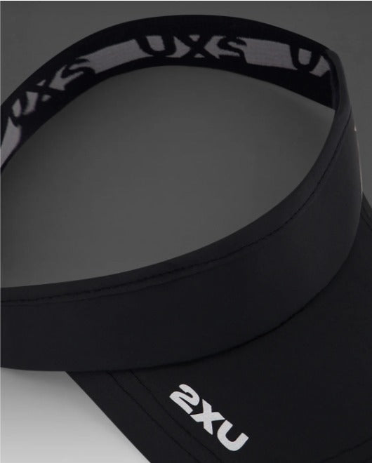 2XU Performance Visor Unisex - Black White