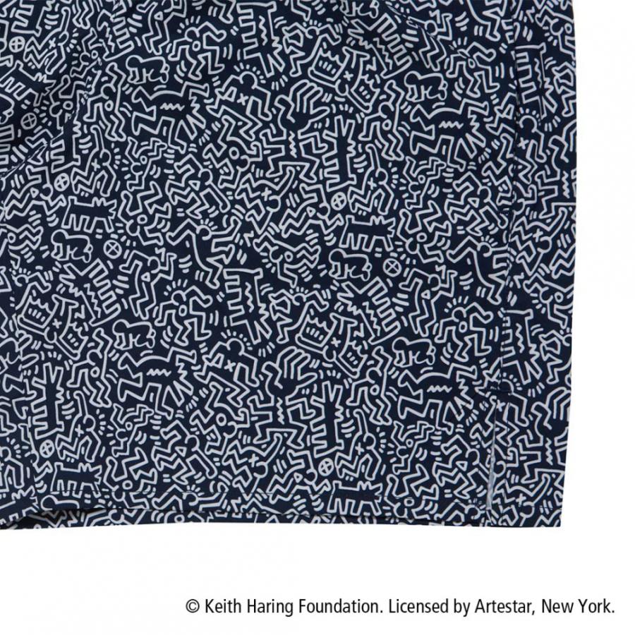Tigora Running Shorts x Keith Hering - Navy White