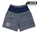 Celana Pendek Lari Tigora x Keith Hering - Navy Putih