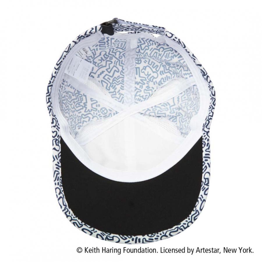 Tigora Running  Cap x Keith Haring - White Navy