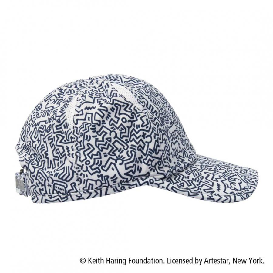 Tigora Running  Cap x Keith Haring - White Navy