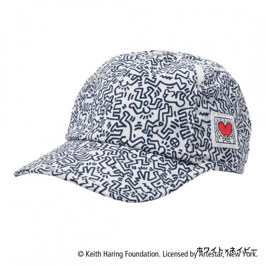 Tigora Running  Cap x Keith Haring - White Navy