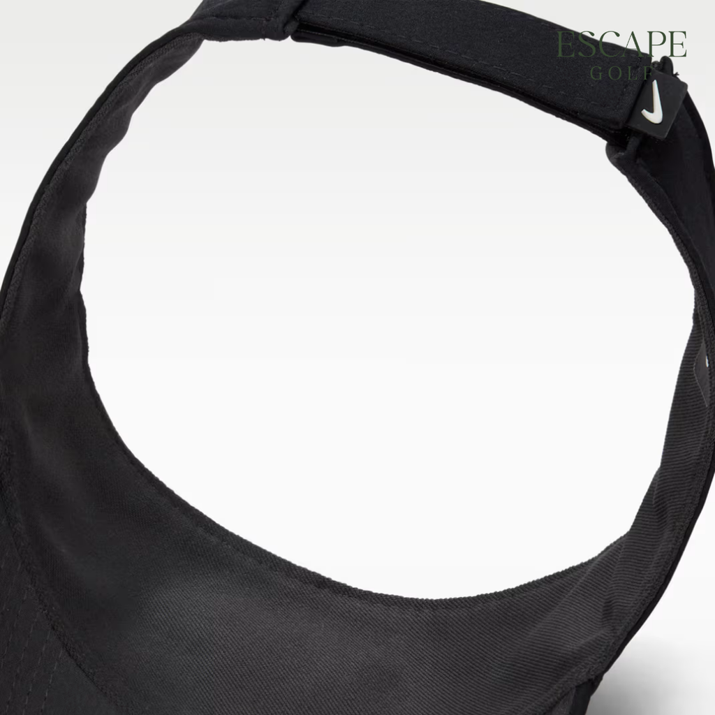 Topi Golf Visor Hitam | Nike Ace Dri-FIT Visor