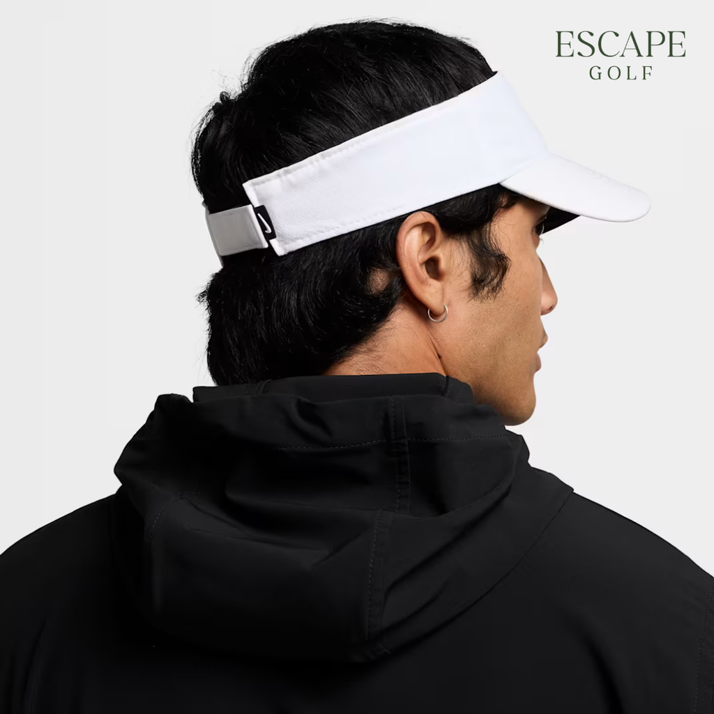 Topi Golf Visor Putih | Nike Ace Dri-FIT Visor