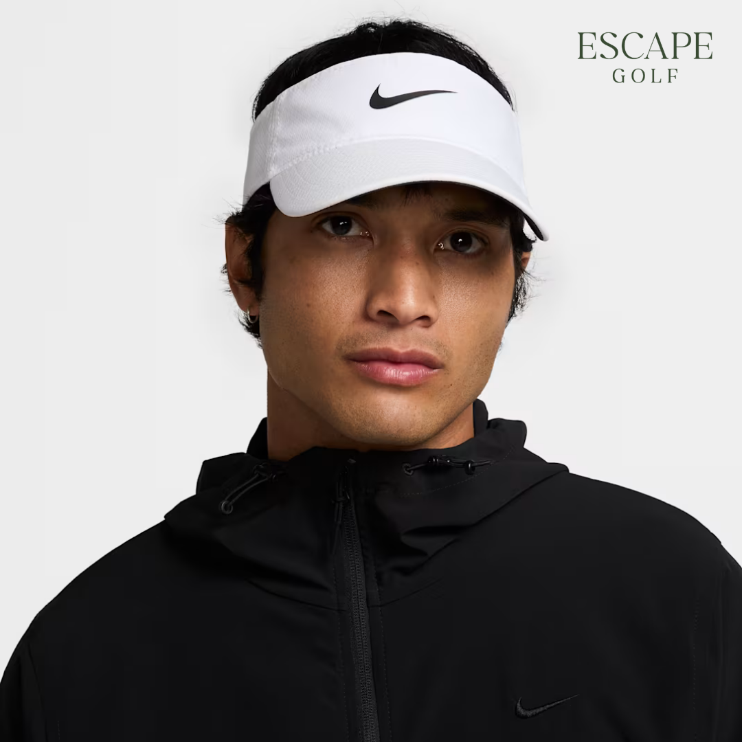 Topi Golf Visor Putih | Nike Ace Dri-FIT Visor