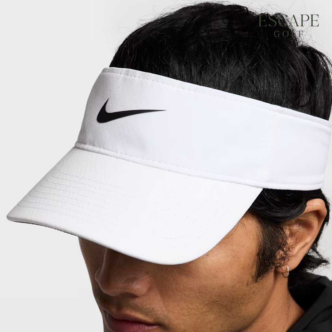 Topi Golf Visor Putih | Nike Ace Dri-FIT Visor