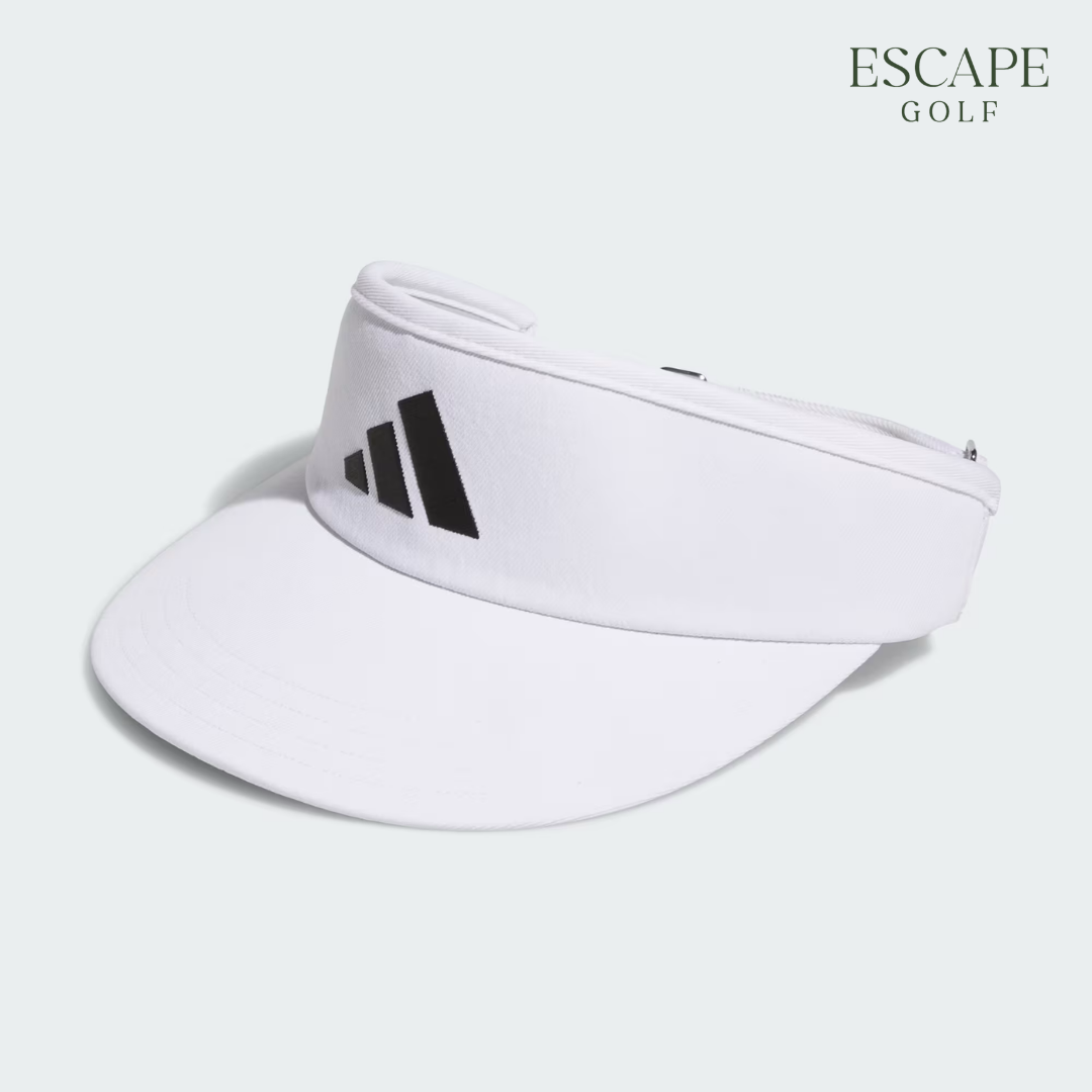 Topi Golf Visor Unisex Putih | Adidas Golf Tour High-Crown Visor