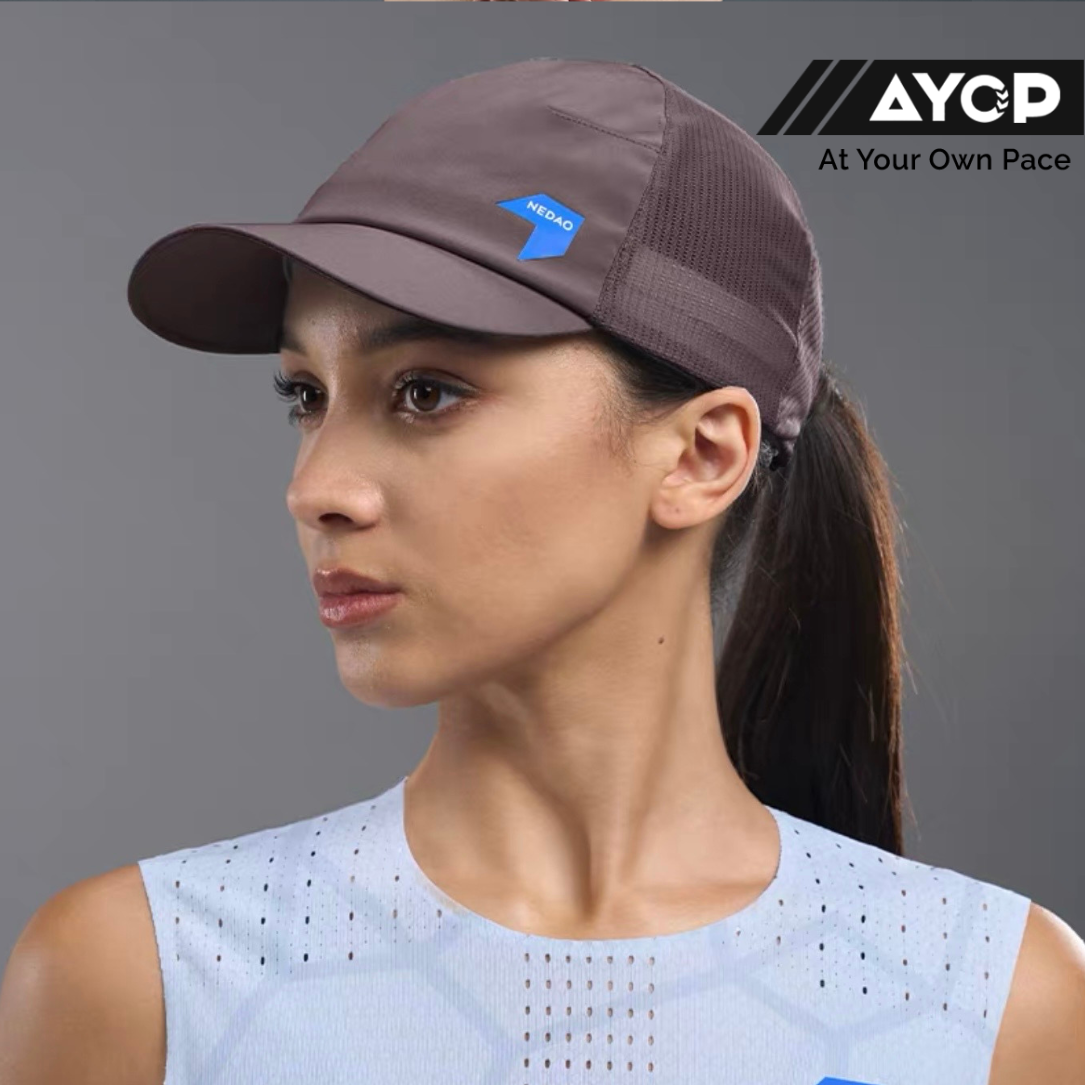 Nedao Ultra-light Cap BreezeFlex Unisex Running Cap - Mountain Brown