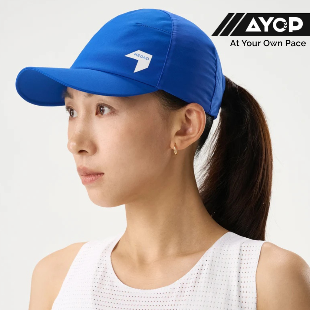 Nedao Soft-Brim Unisex Running Cap - Nedao Blue