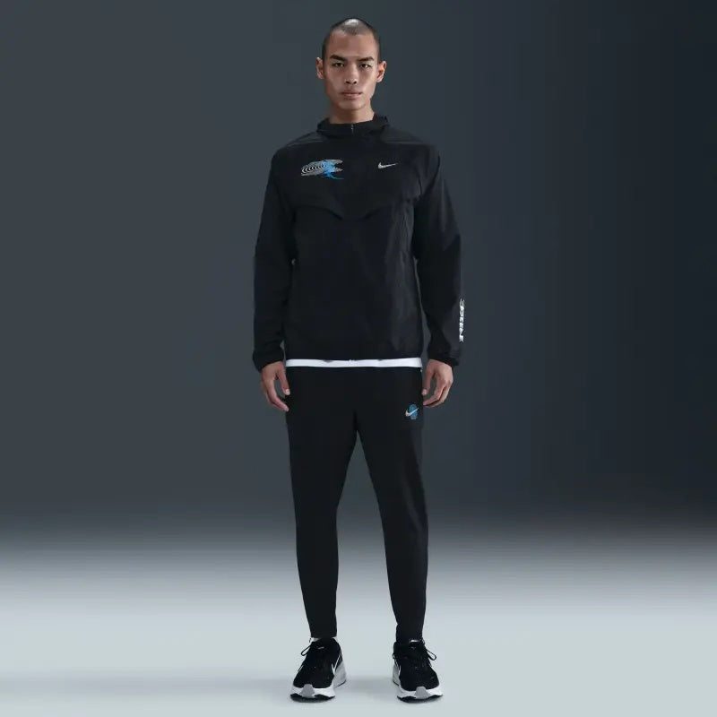 Nike Stride UV Repel Men's Running Jacket - Black