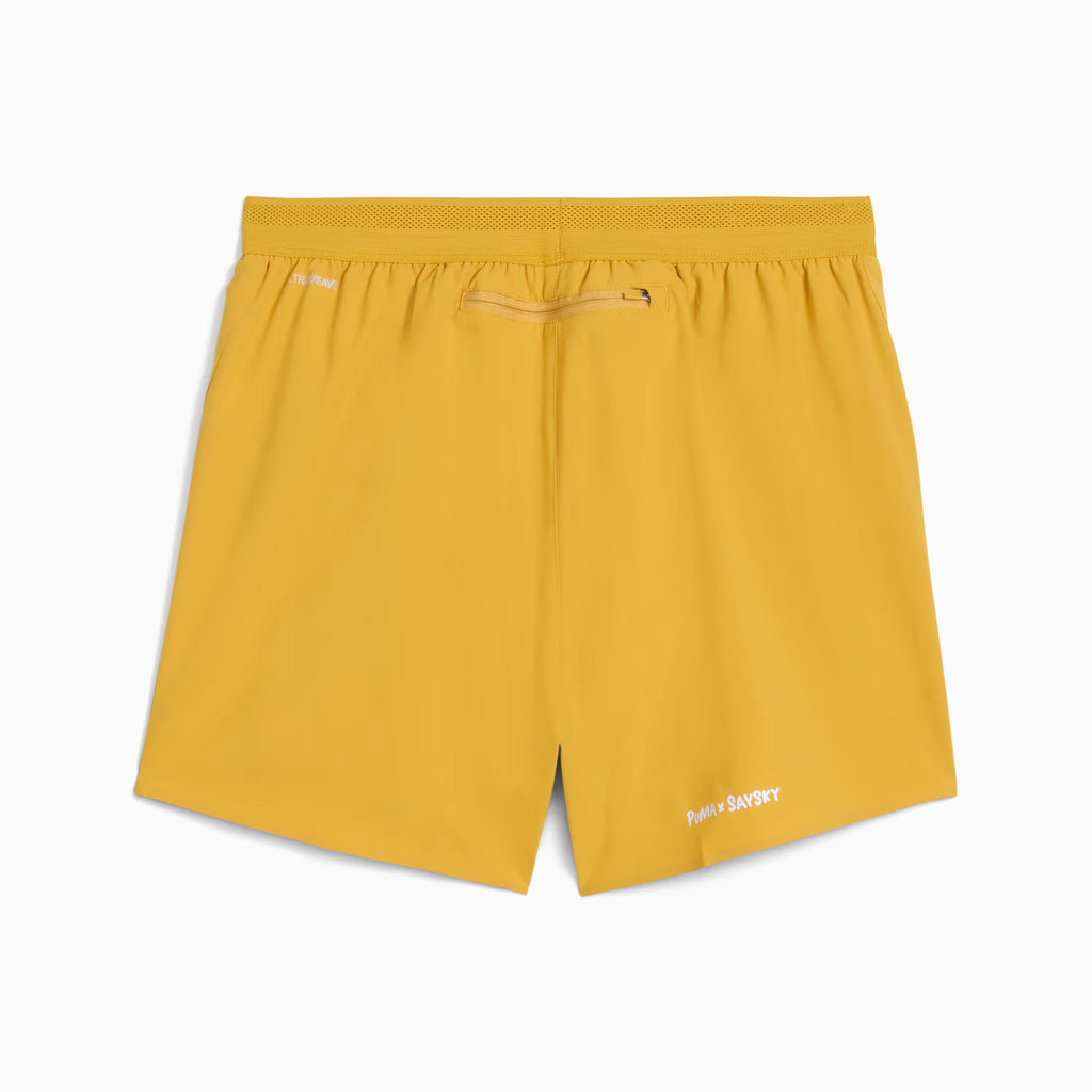 PUMA x SAYSKY Ultraweave dryCELL Running Shorts - Archive Gold
