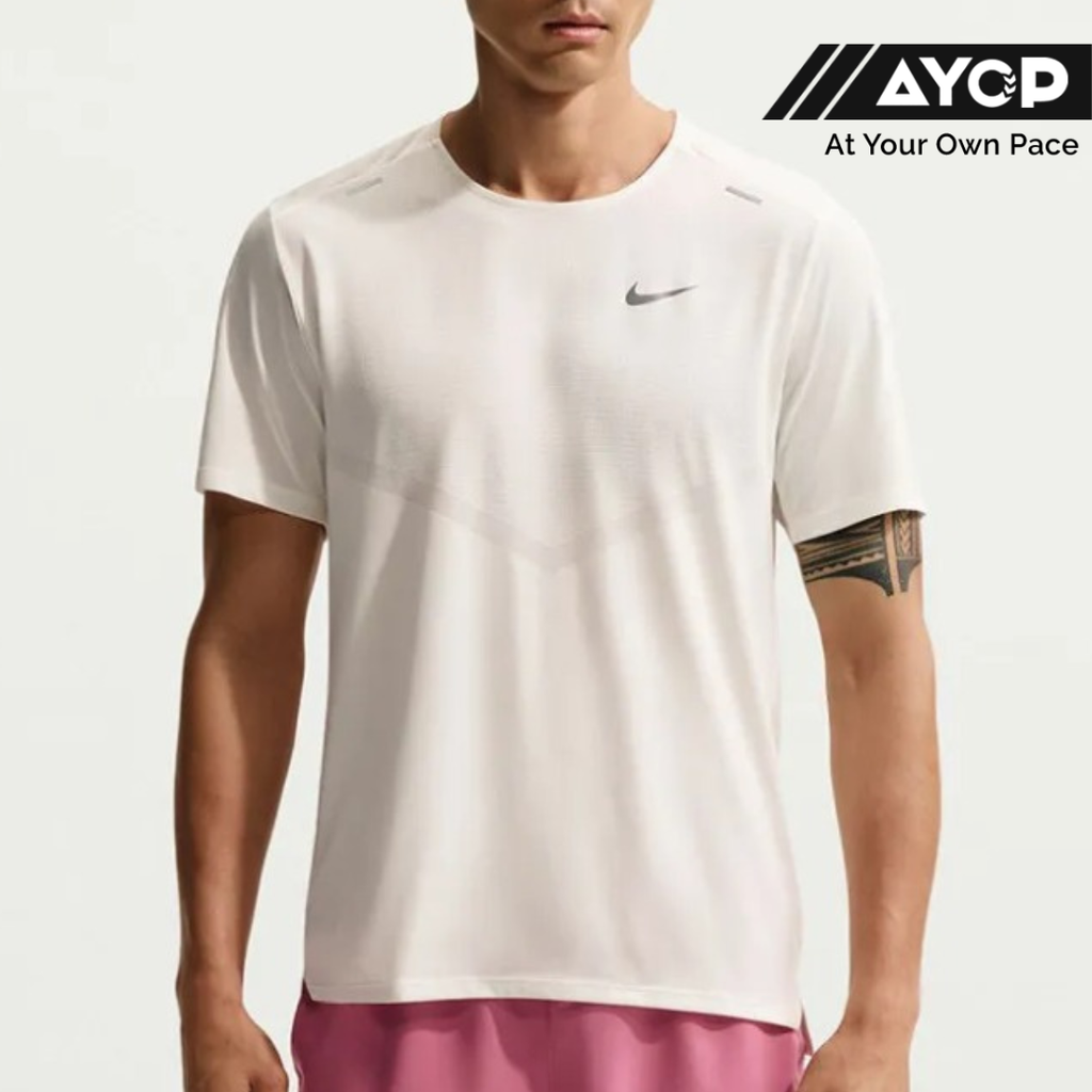 Nike Dri-FIT Rise 365 Short Sleeve Men's Running Top - Sail