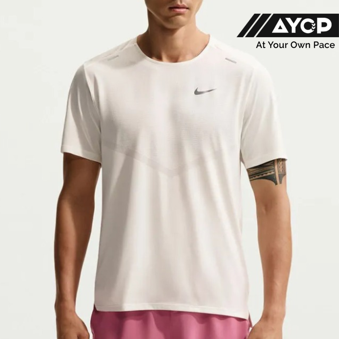 Nike Dri-FIT Rise 365 Short Sleeve Men's Running Top - Sail