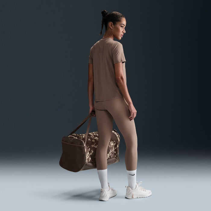 Nike DF One Standard Fit Short Sleeve Women's Running Top - Mink Brown
