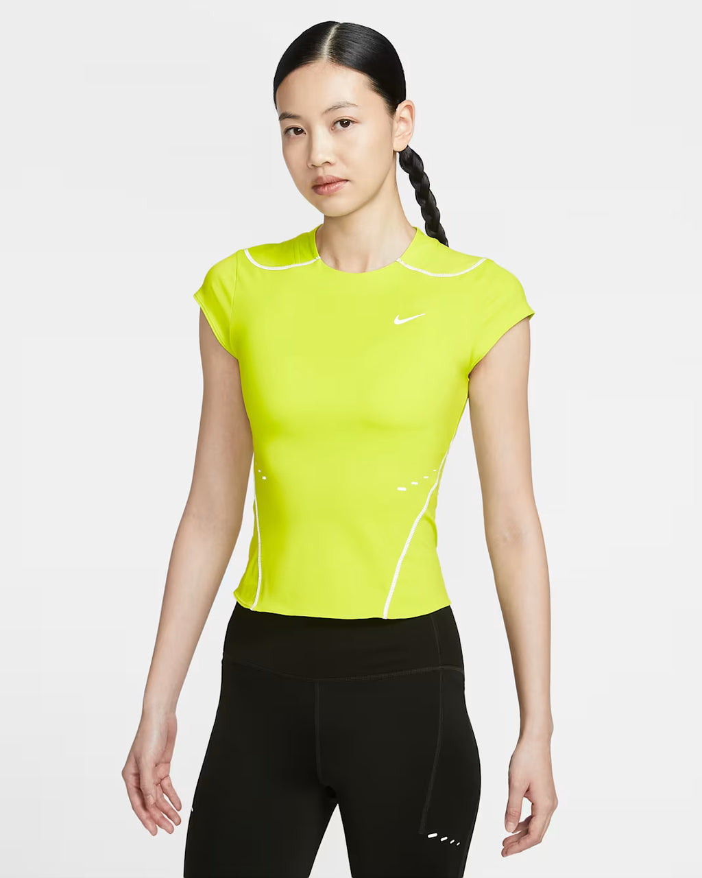 Nike Dri-FIT Swift ADV Women's Running Top with Reflective Accents - Cyber