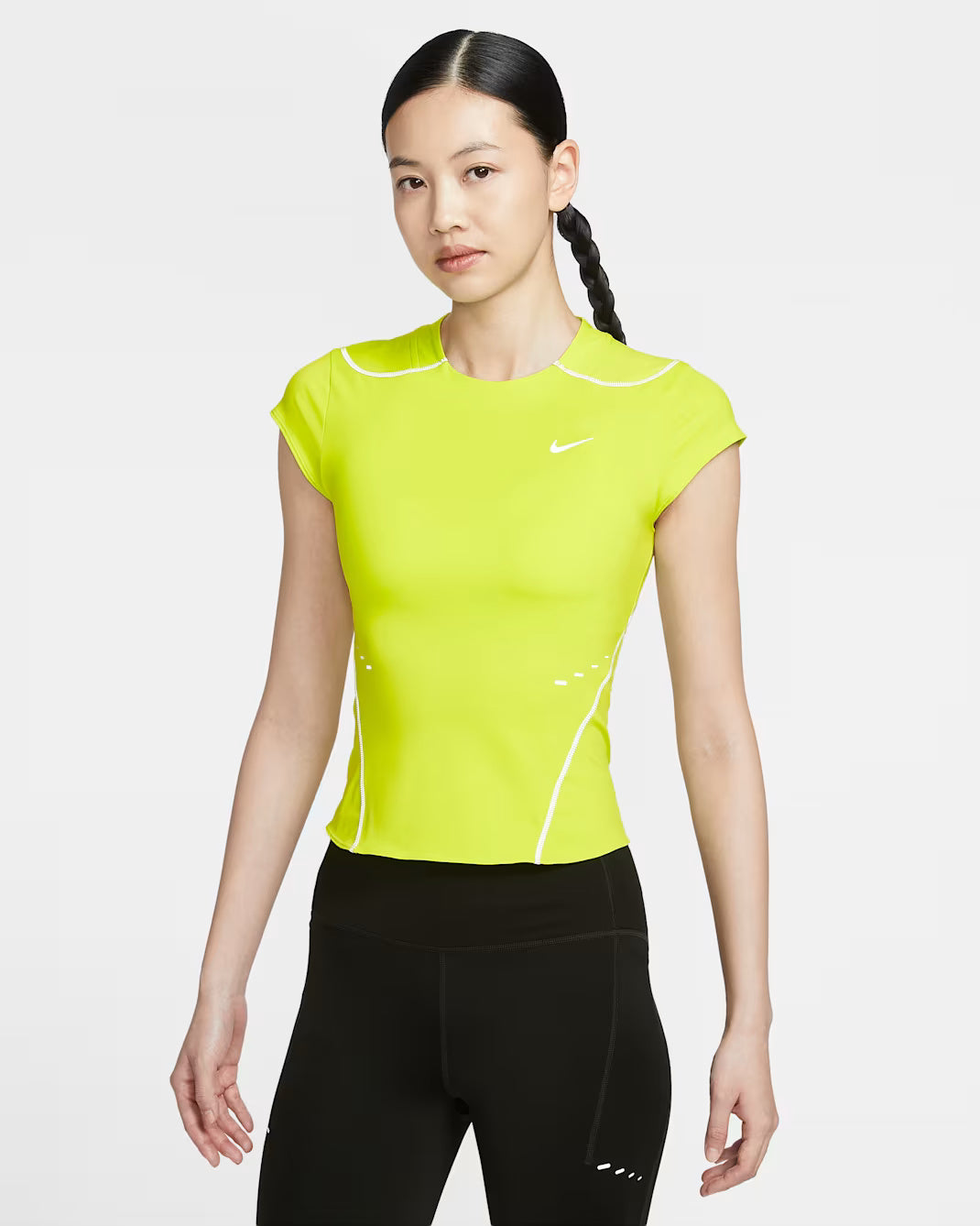 Nike Dri-FIT Swift ADV Women's Running Top with Reflective Accents - Cyber