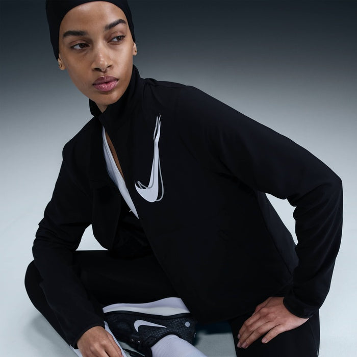 Nike Dri-FIT Swoosh Women's Running Jacket - Black