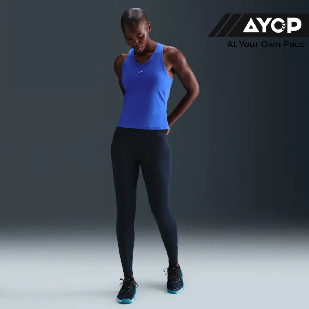 Nike One High-Rise Women's Running Legging - Obsidian
