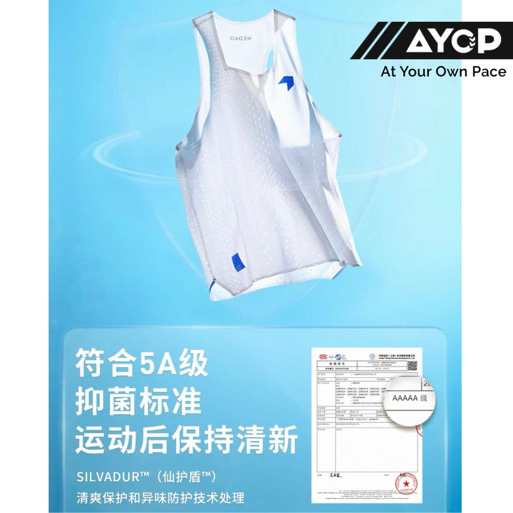 Nedao QiFlow Racing Men's Running Singlet V5.0