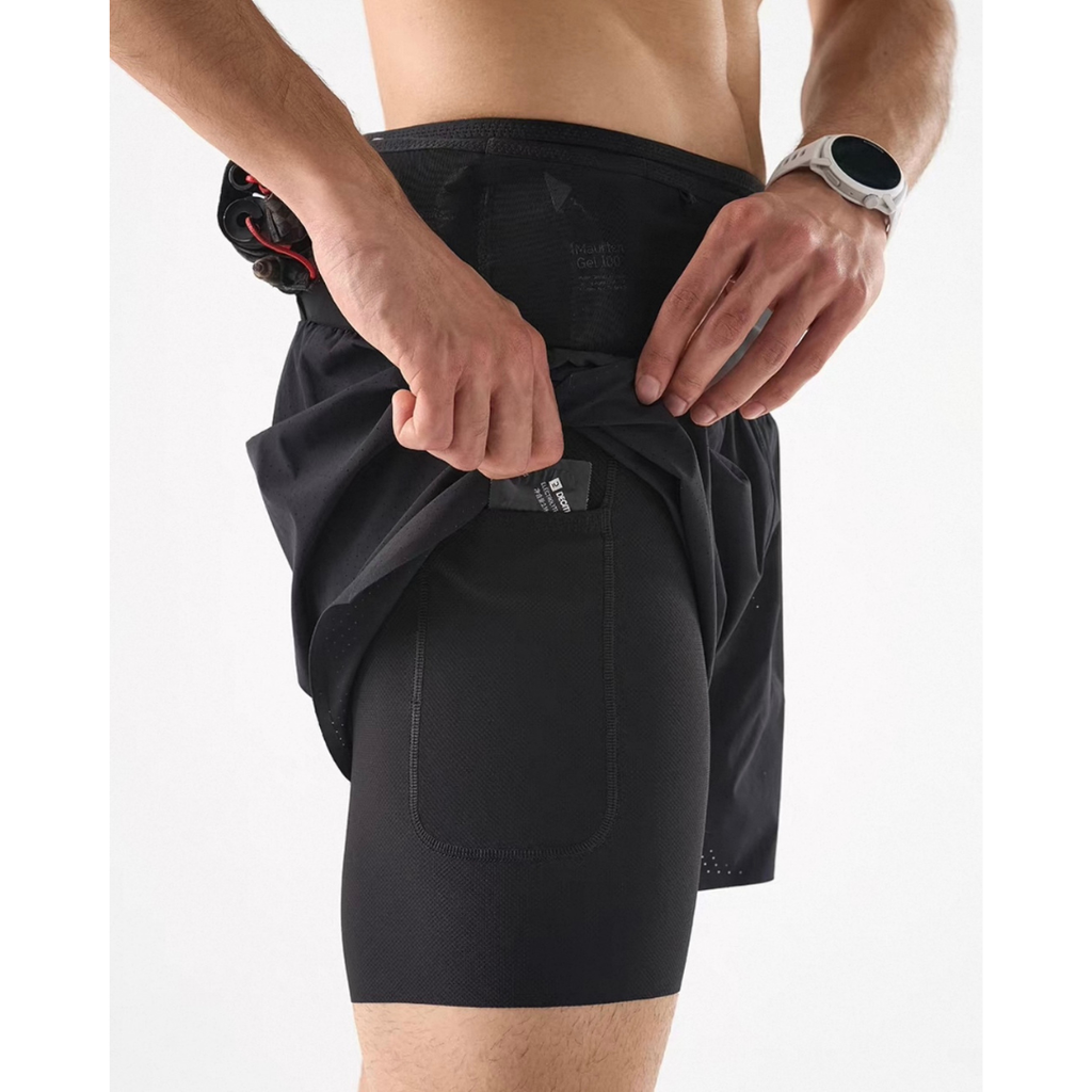 Nedao Trioshorts Men's Powerpouch 2-in-1 V4.0 - Black